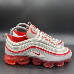 Nike Air VaporMax 97 Atmosphere Red Gray GS Size 6.5 Women's Size 8 BV1153-002